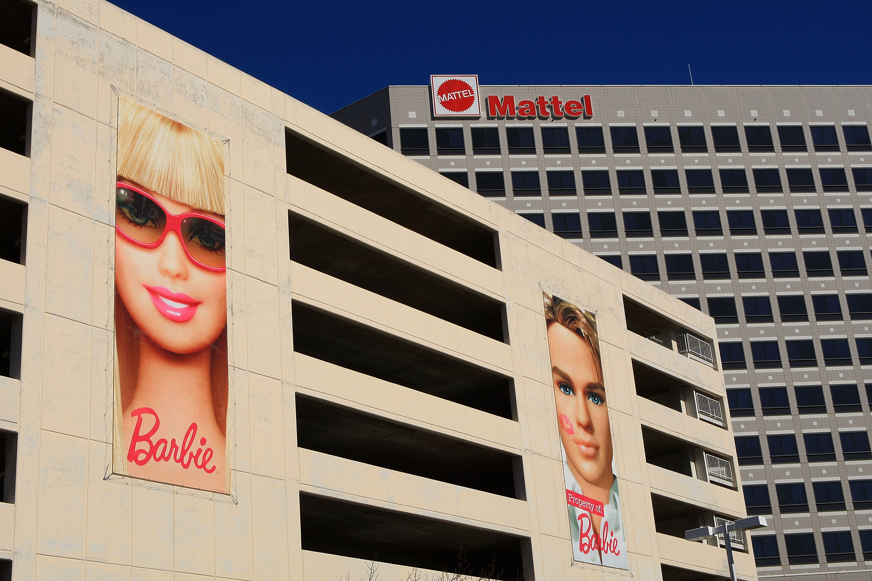 Mattel Inc. offices are seen on Feb. 2, 2009 in El Segundo. (Credit: David McNew/Getty Images)