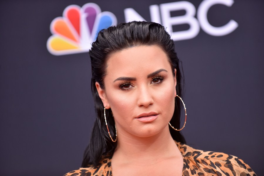 Demi Lovato attends the 2018 Billboard Music Awards 2018 at the MGM Grand Resort International on May 20, 2018, in Las Vegas. (Credit: LISA O'CONNOR/AFP/Getty Images)