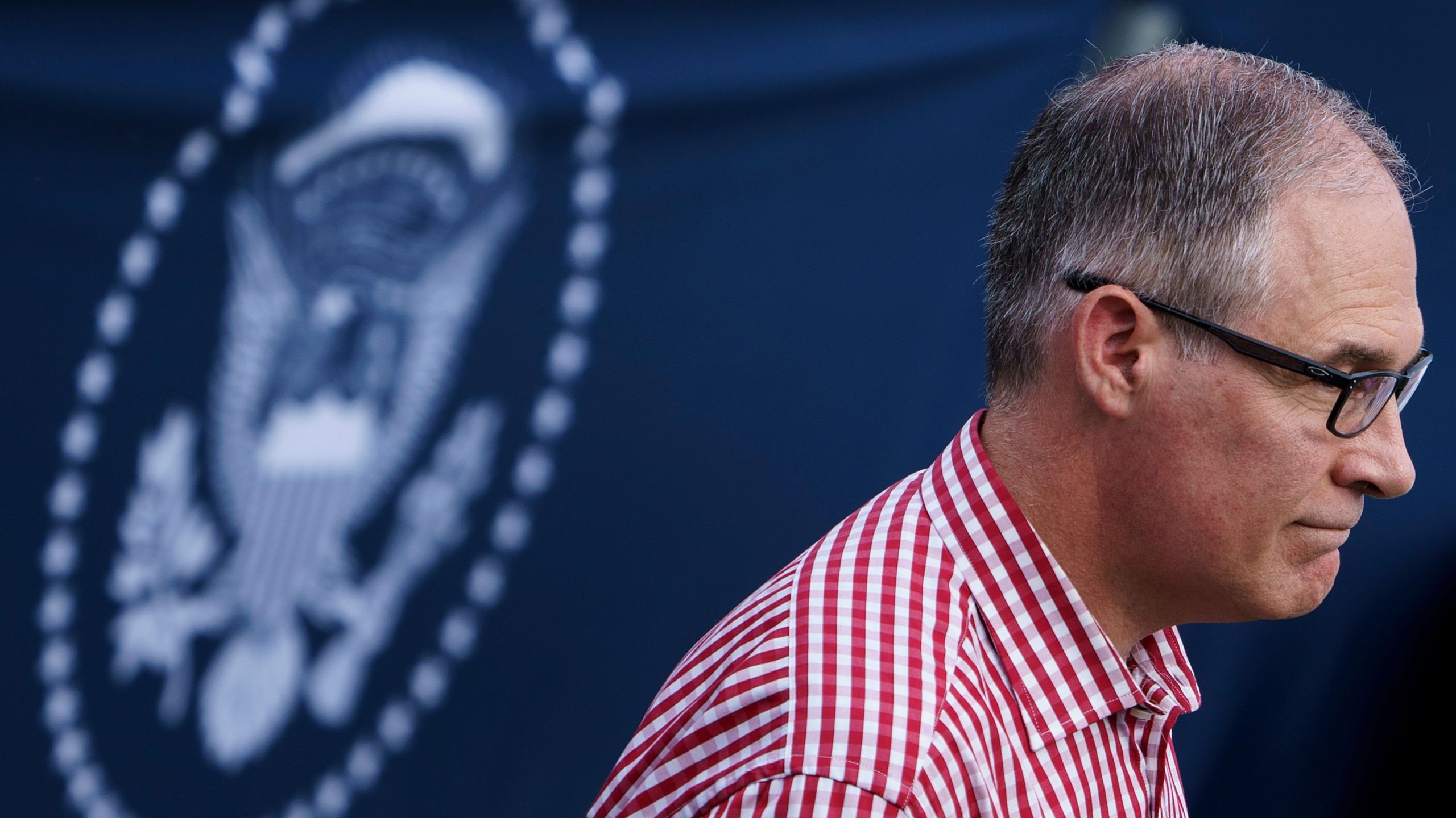 Environmental Protection Agency Administrator Scott Pruitt walks during an Independence Day picnic for military families on the South Lawn of the White House July 4, 2018, in Washington, D.C. (Credit: BRENDAN SMIALOWSKI/AFP/Getty Images)