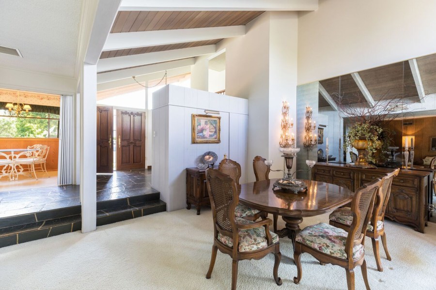 Another view of the interior of the "Brady Bunch" home. (Credit: Anthony Barcelo)