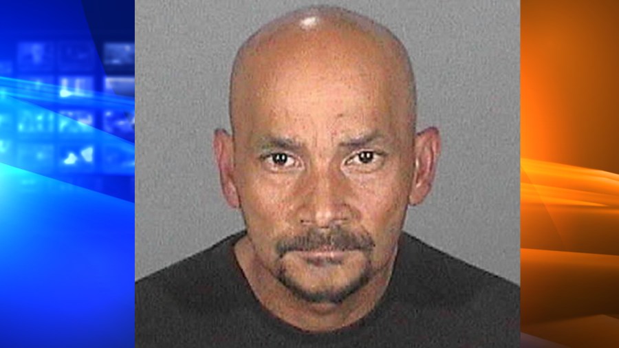 Rico Sanchez is shown in a booking photo released by the San Bernardino Police Department on July 13, 2018.