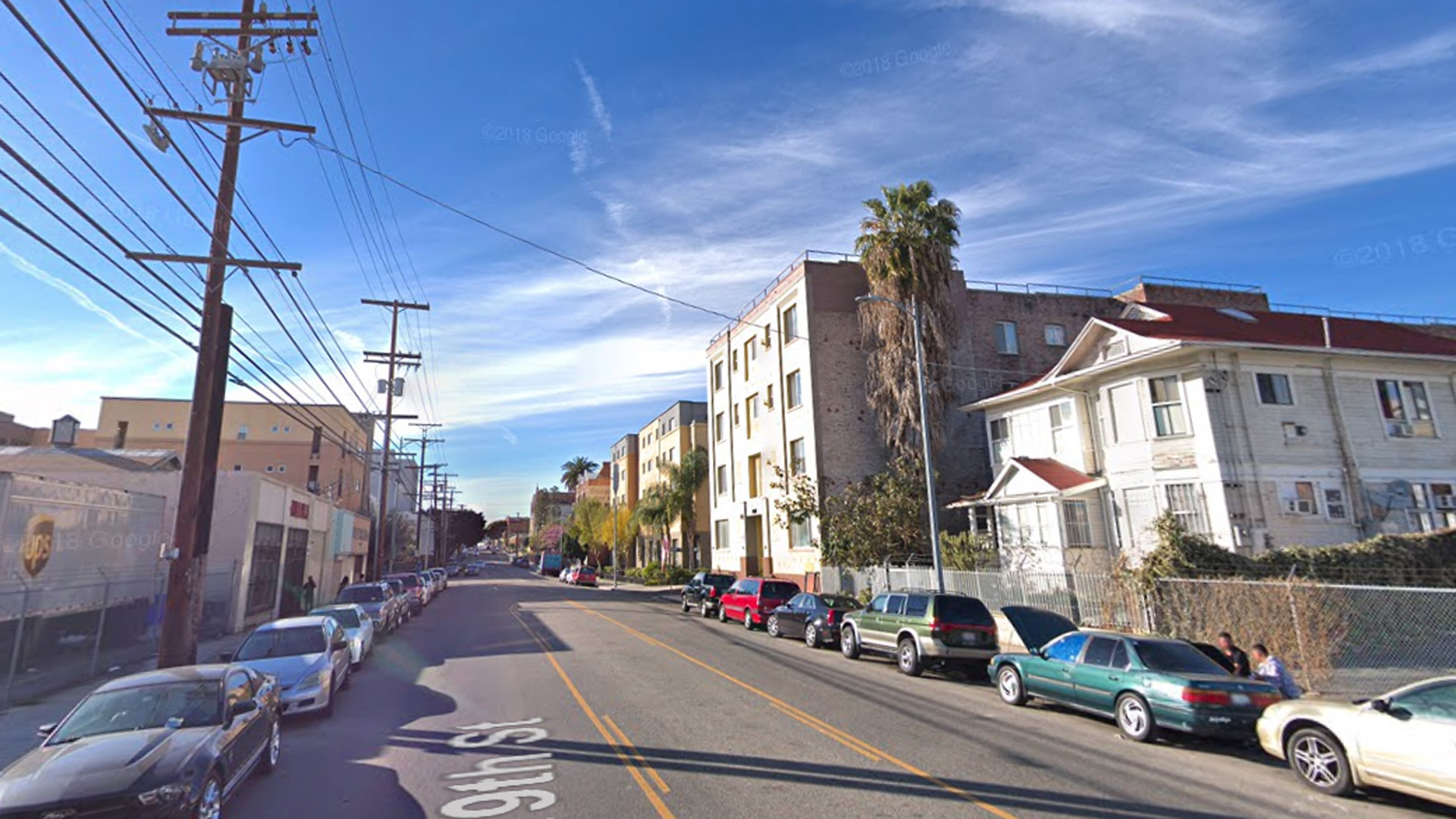 Pictured is a block in Riverside where an officer-involved shooting at around 1 a.m. on July 22, 2018, left a man in critical condition. (Credit: Google Maps)