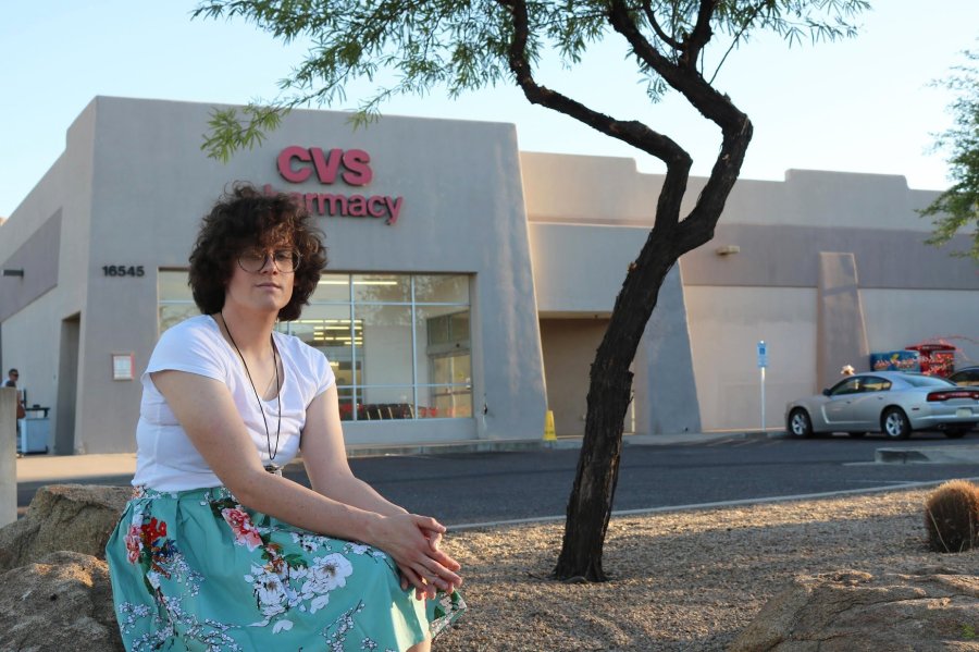 Hilde Hall filed a complaint against a CVS pharmacy in Arizona after she tried to fill her hormone prescription. (Credit: ACLU of Arizona via CNN)