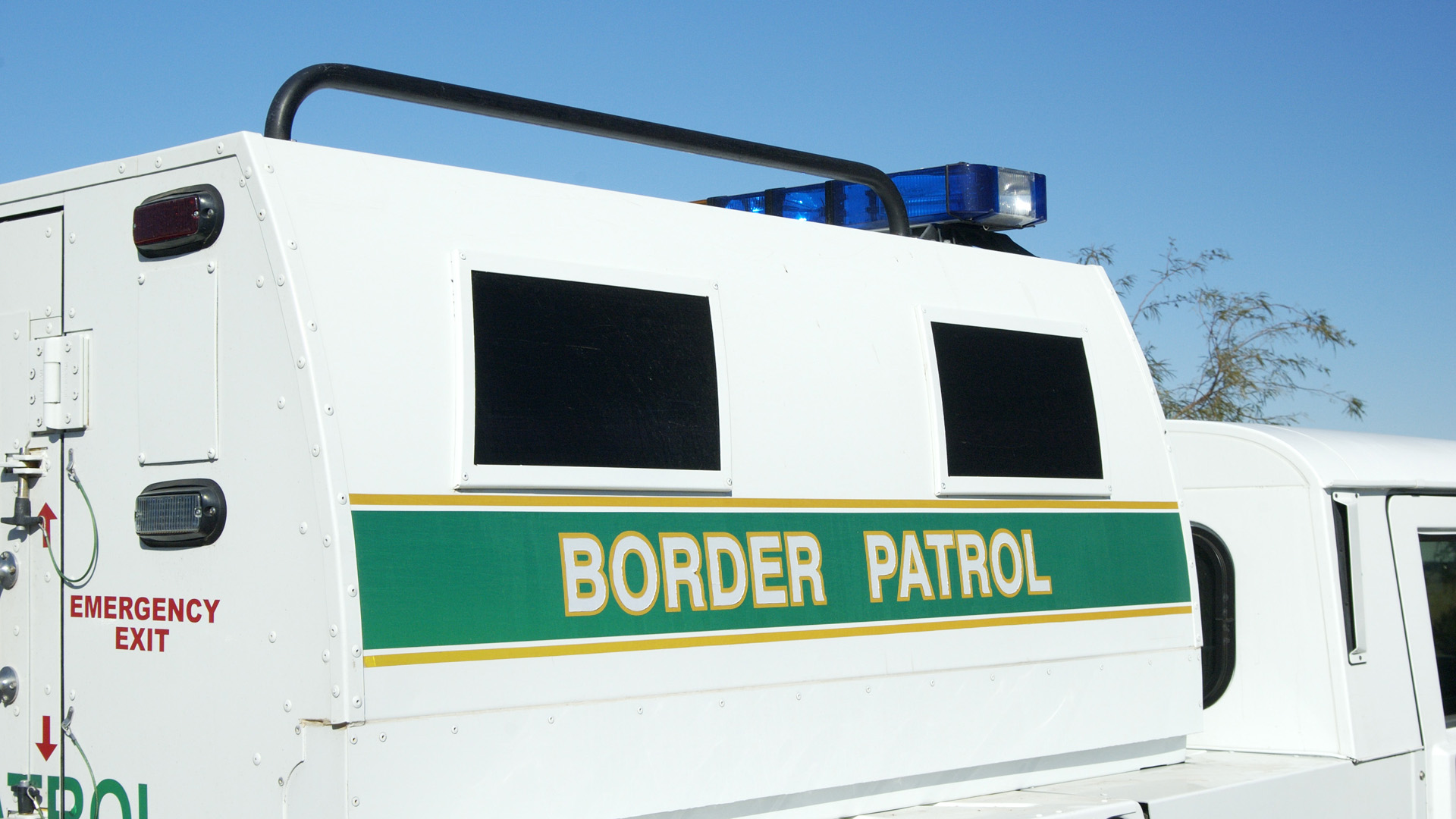 Border patrol vehicle in San Diego is seen in a file photo. (Credit: iStock / Getty Images Plus)