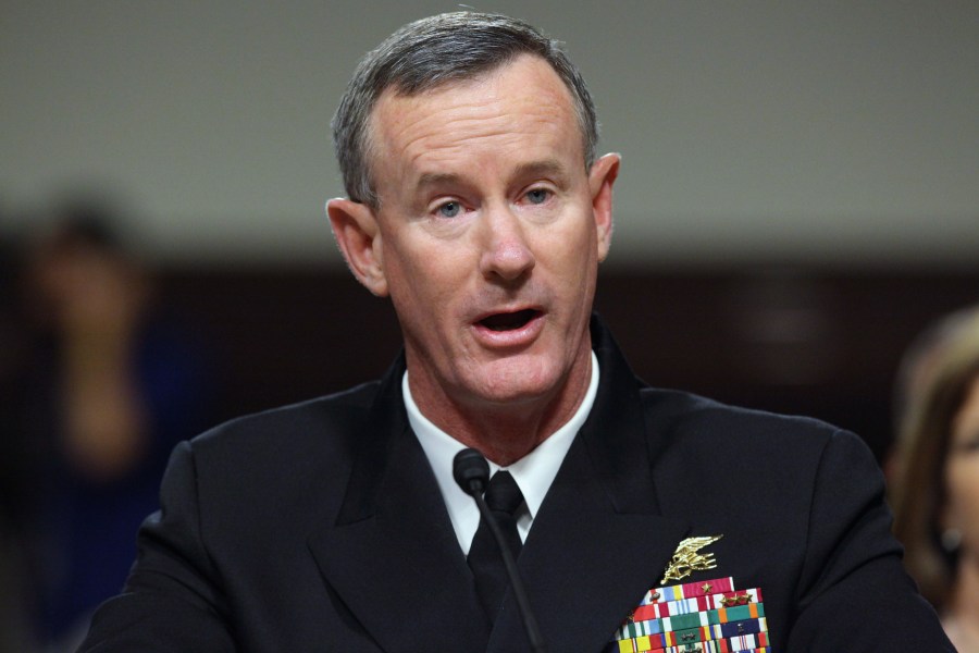 William McRaven testifies during his confirmation hearing before the Senate Armed Services Committee on Capitol Hill on June 28, 2011 in Washington, D.C. (Credit: Chip Somodevilla/Getty Images)