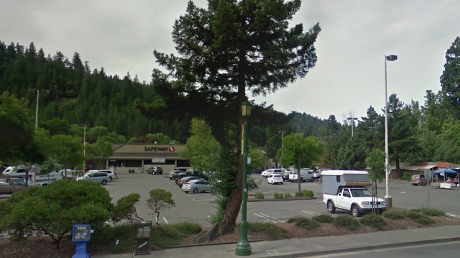 The Safeway on Highway 116 in Guerneville, outside Santa Rosa, is seen in a Google Maps Street View image from June 2016.