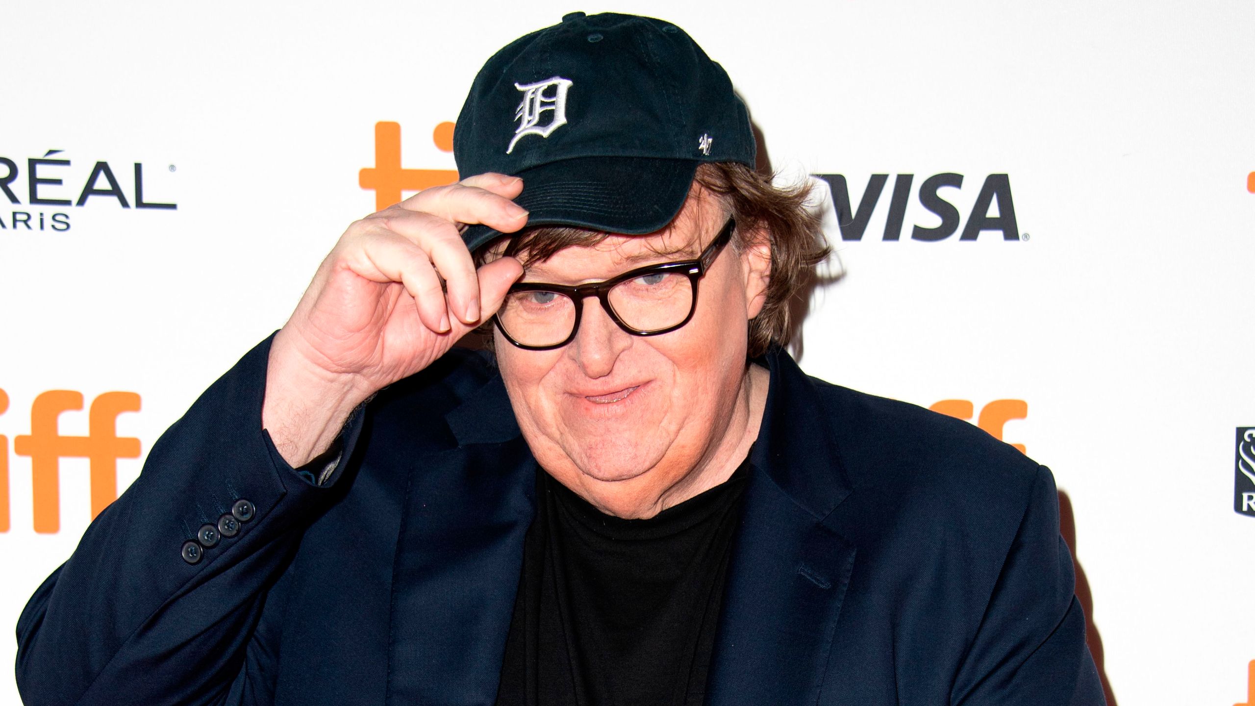 Michael Moore attends the premiere of his documentary "Fahrenheit 11/9" during the Toronto International Film Festival on Sept. 6, 2018 in Toronto, Ontario, Canada. (Credit: VALERIE MACON/AFP/Getty Images)