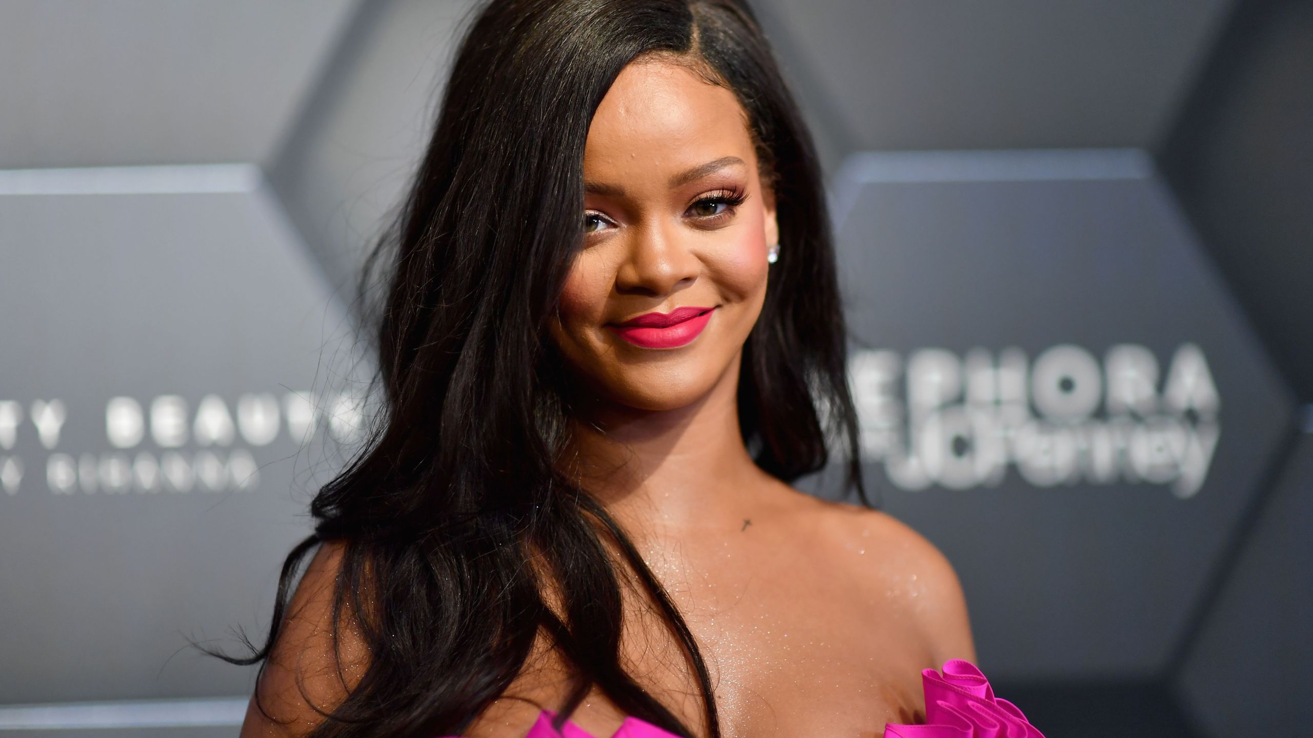 Rihanna attends the Fenty Beauty by Rihanna event at Sephora on September 14, 2018 in Brooklyn, New York. (Credit: ANGELA WEISS/AFP/Getty Images)