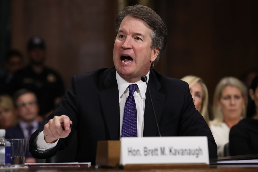 SCOTUS Nominee Brett Kavanaugh testifies before the Senate Judiciary Committee on Sept. 27, 2018. (Credit: CNN)