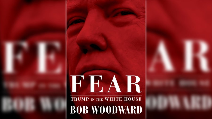 Bob Woodward's forthcoming book "Fear: Trump In the White House" includes a wealth of new evidence that will make Trump's fitness a subject of discussion again. (Credit: Simon & Schuster via CNN Wire)