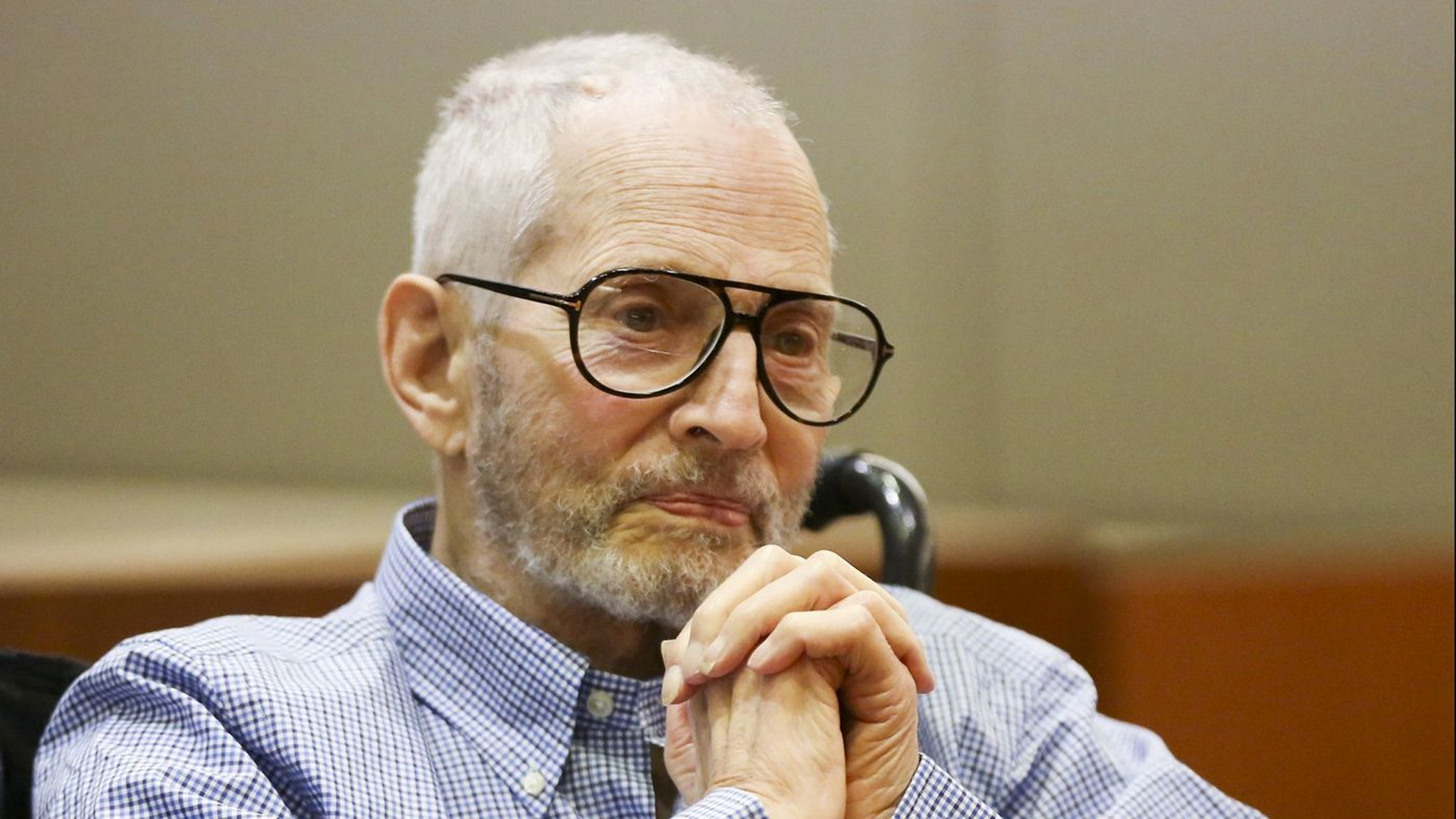 New York real estate scion Robert Durst, shown at an earlier hearing, is expected to return to court Monday for a preliminary hearing. (Credit: Mark Boster / Los Angeles Times)