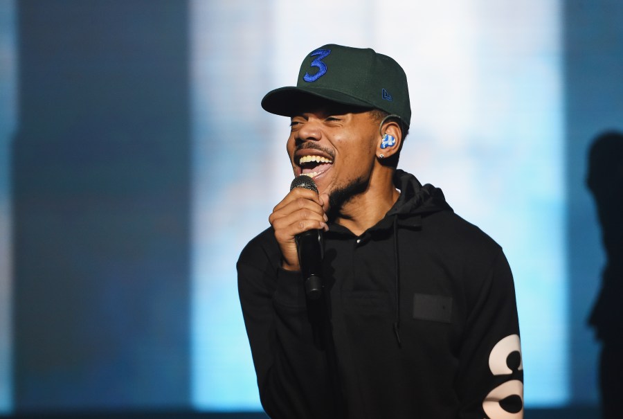 Chance the Rapper performs onstage in Brooklyn on Sept. 29, 2018. (Credit: Nicholas Hunt/Getty Images for Spotify)