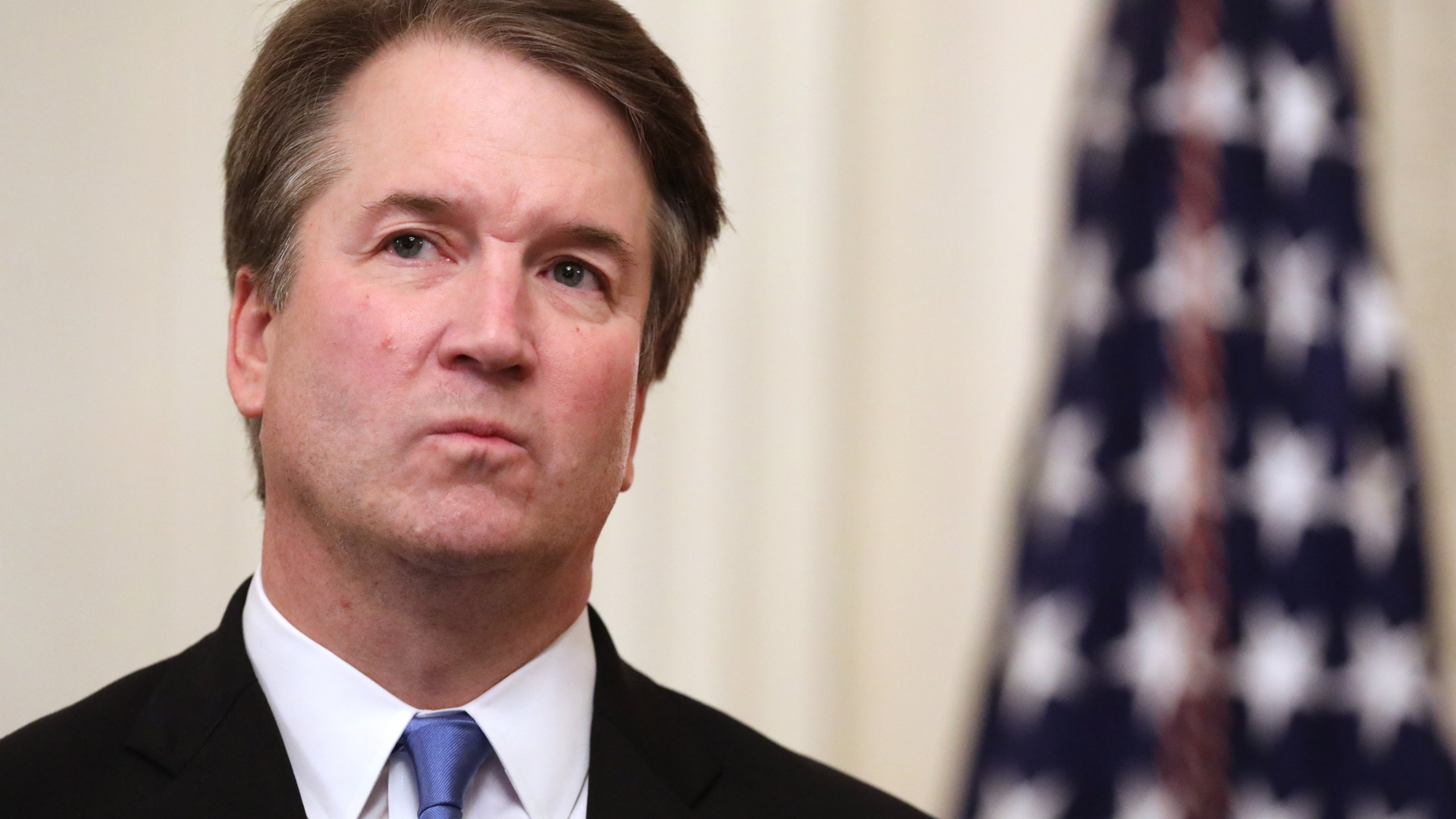 Supreme Court Associate Justice Brett Kavanaugh attends his ceremonial swearing in in the East Room of the White House Oct. 08, 2018. (Credit: Chip Somodevilla / Getty Images)