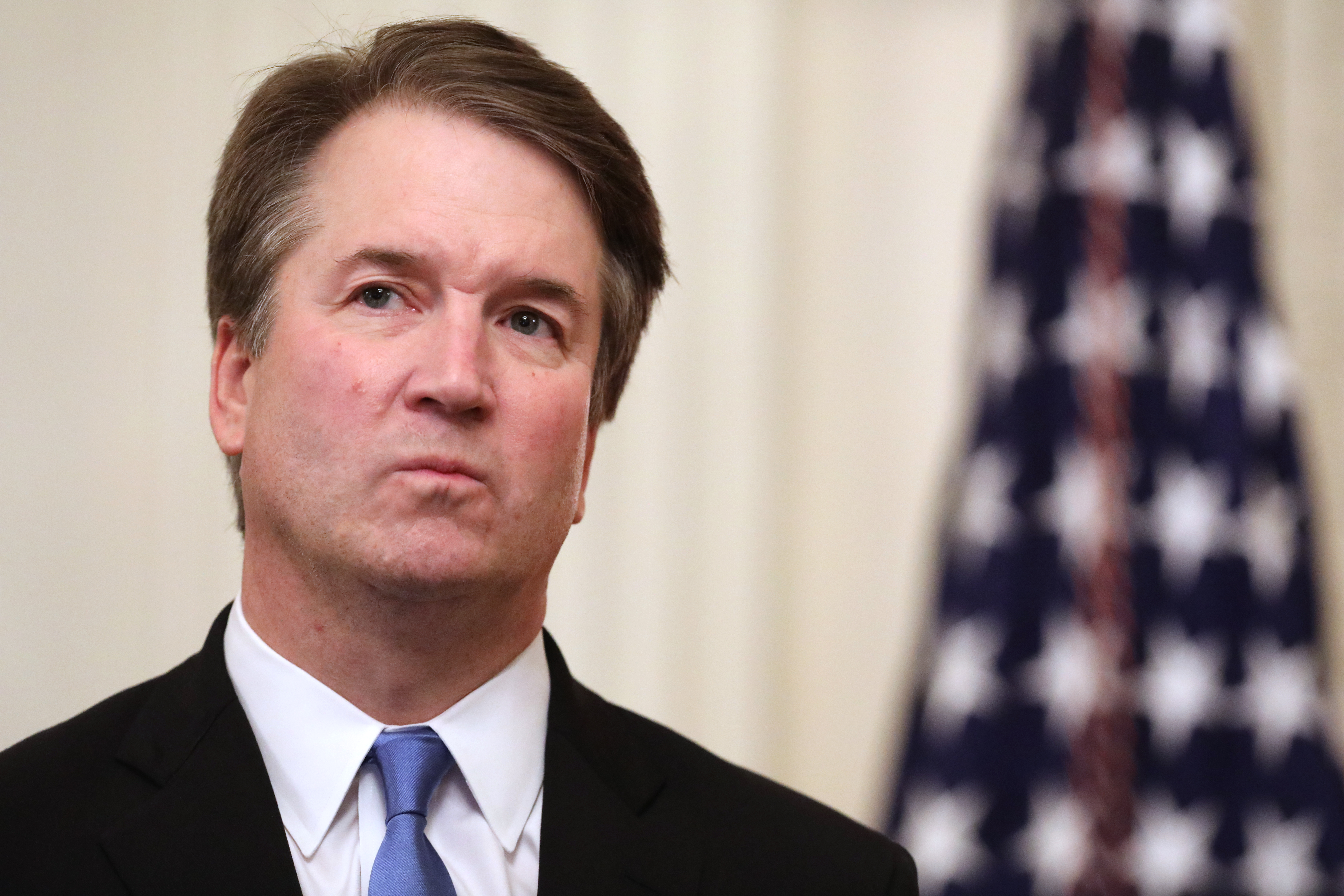 Supreme Court Associate Justice Brett Kavanaugh attends his ceremonial swearing in in the East Room of the White House Oct. 08, 2018. (Credit: Chip Somodevilla / Getty Images)