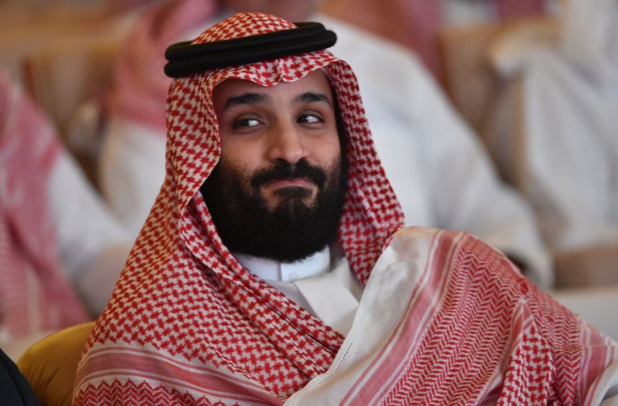 Saudi Crown Prince Mohammed bin Salman attends the Future Investment Initiative conference in Riyadh on Oct. 23, 2018. (Credit: FAYEZ NURELDINE/AFP/Getty Images)