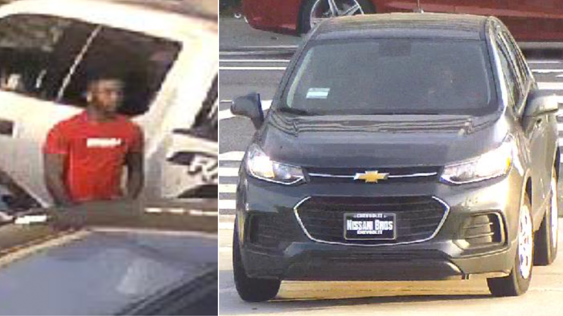 El Segundo police released these images of a vehicle and a man they believed to be involved in an armed robbery on Nov. 18, 2018.