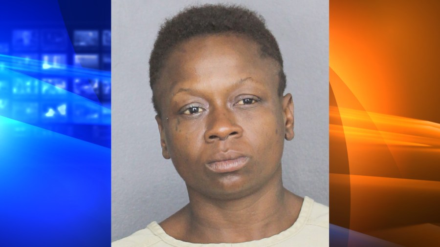 Shanetta Yvette Wilson is seen in a booking photo released by the Broward County Sheriff's Office.