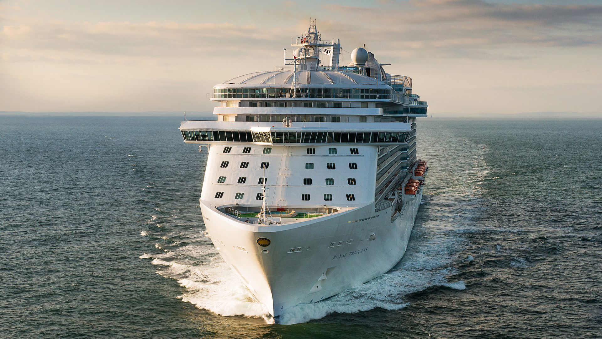 The Royal Princess is shown in a file photo from Princess Cruises. (Credit: Princess Cruises via Getty Images)