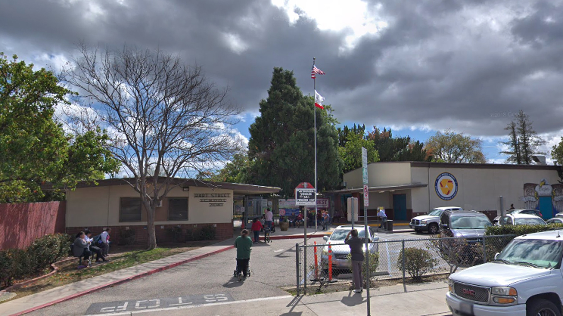 Hart Street Elementary School on Hart Street is seen in a Google Maps Street View Image from March 2018.