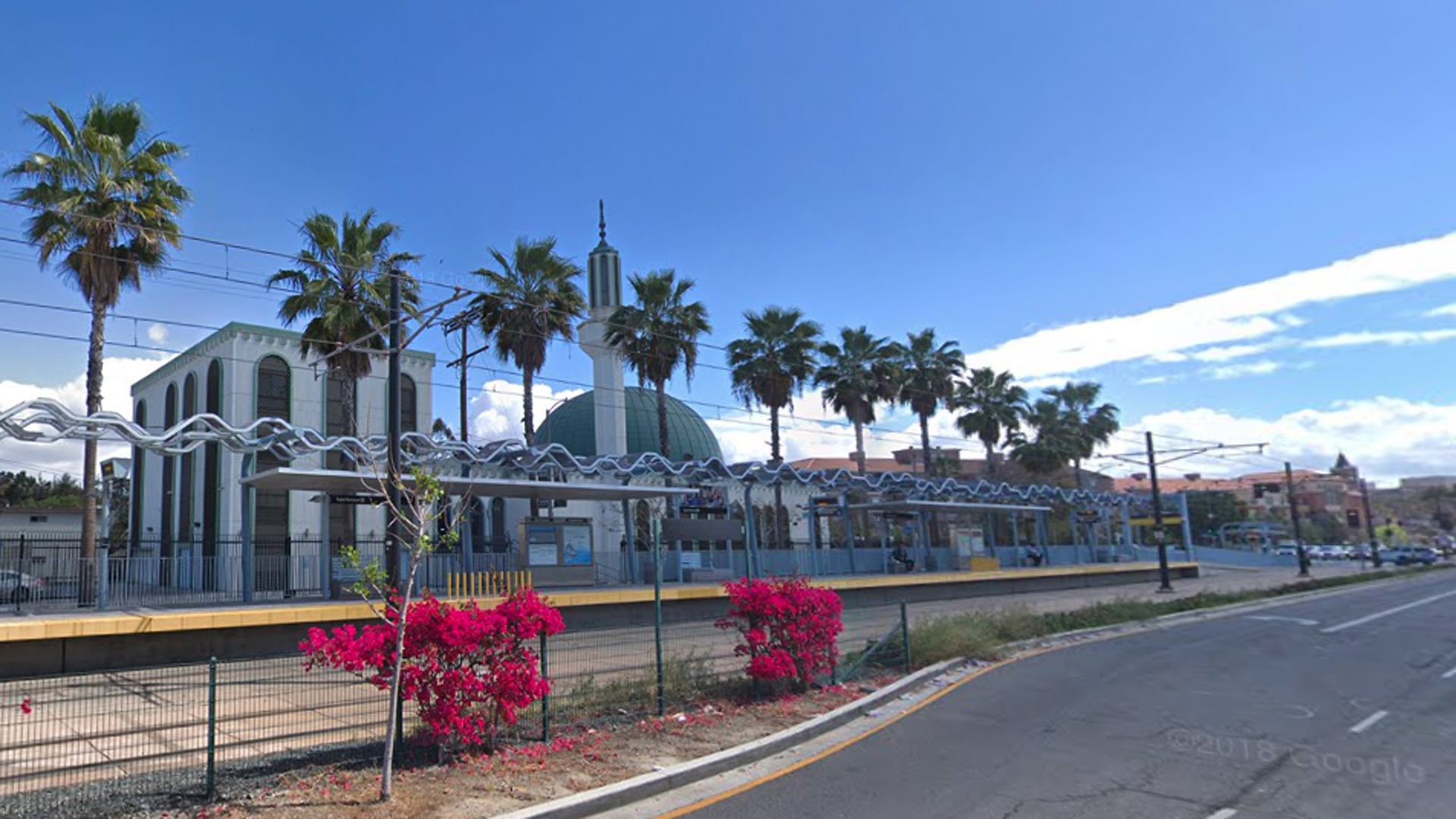 The 1000 block of West Exposition Boulevard, as seen in a Google Street View image in April 2018.