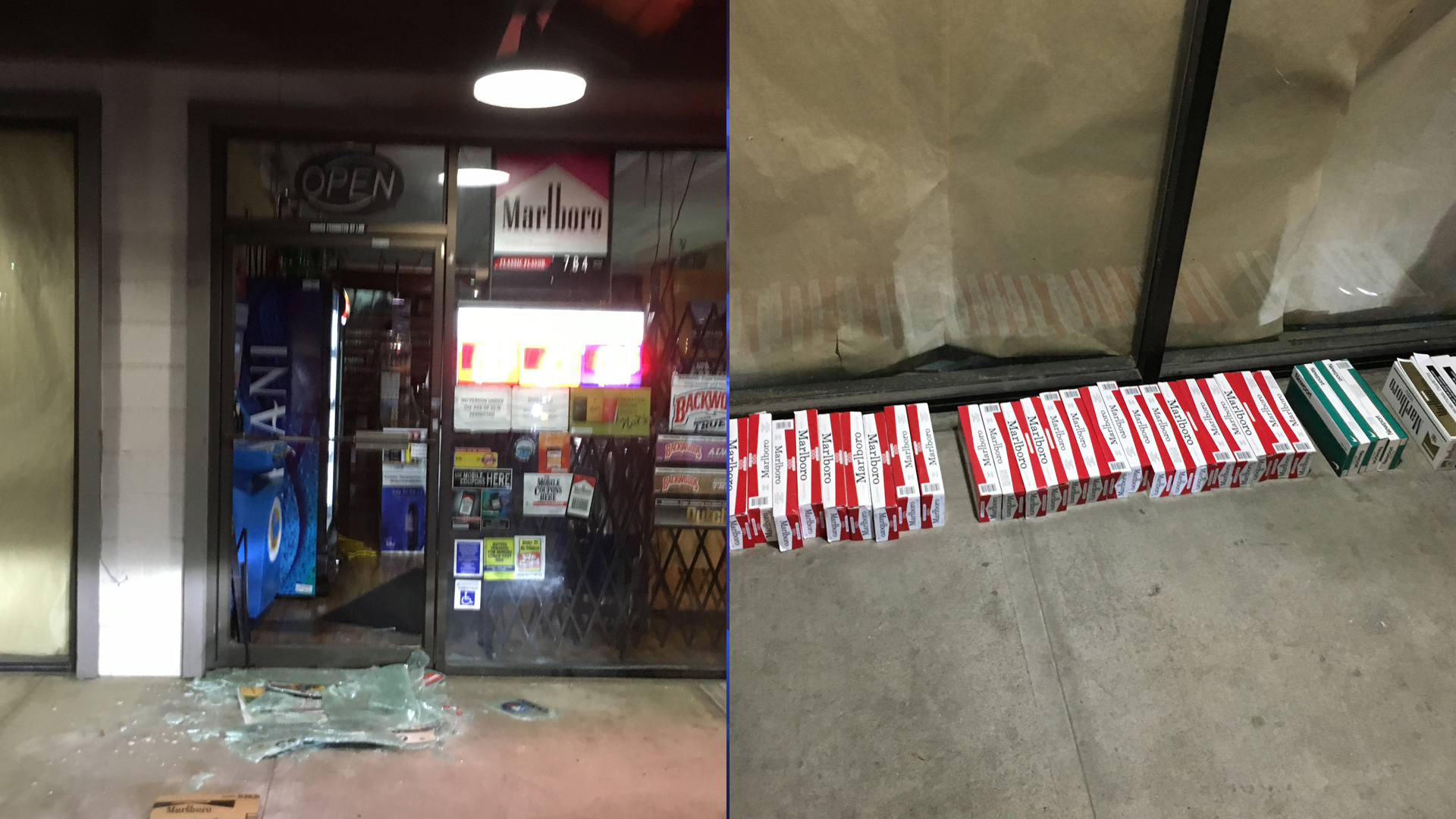 Sheriff's deputies arrested a suspected burglar and recovered $3,400 worth of stolen merchandise following a break-in at a Santa Maria cigarette shop on Nov. 23, 2018. (Credit: Santa Barbara County Sheriff's Department)