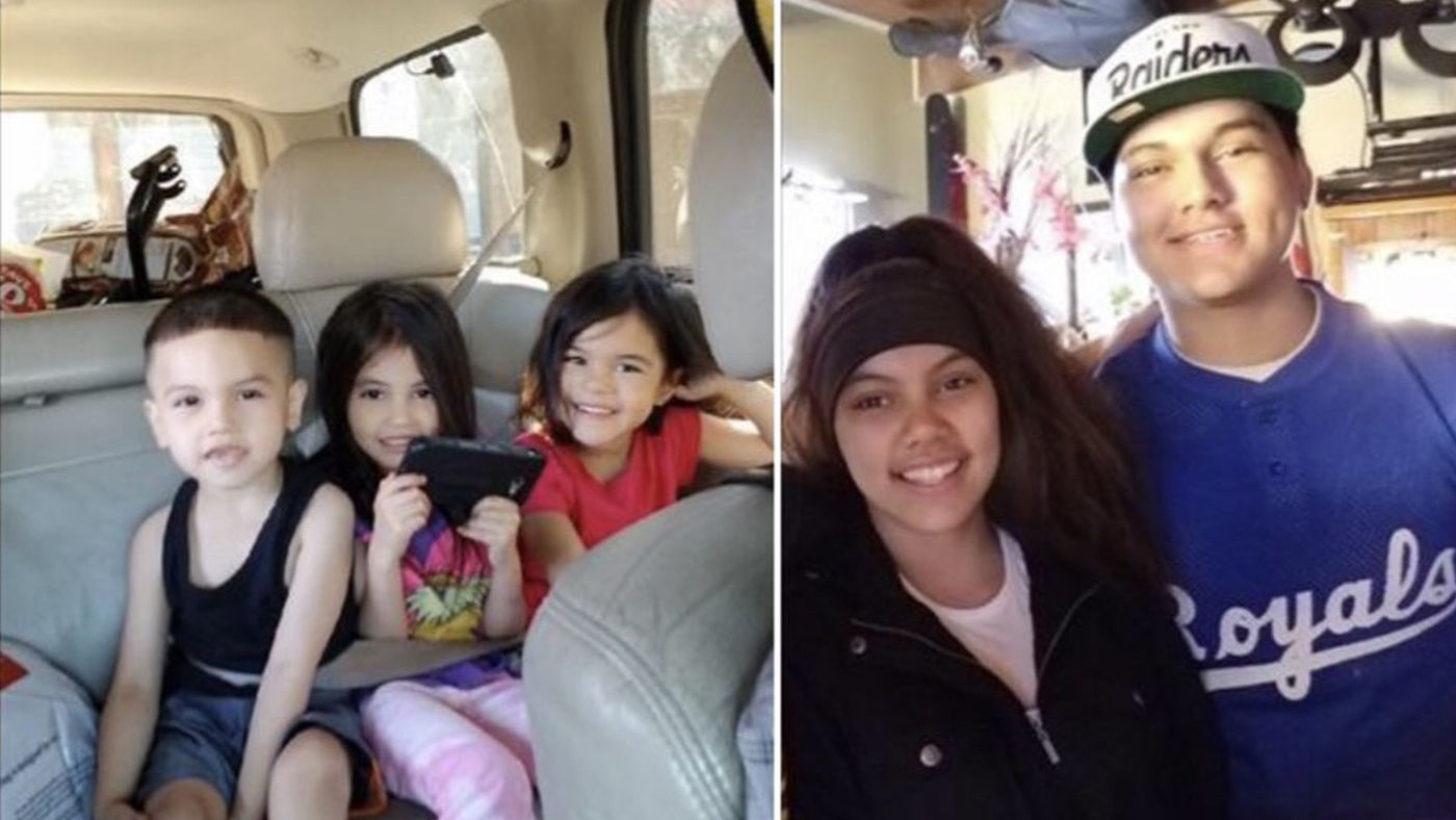 Missing siblings who left their foster home in Stockton are shown in a photo released by the Stockton Police Department on Nov. 5, 2018.