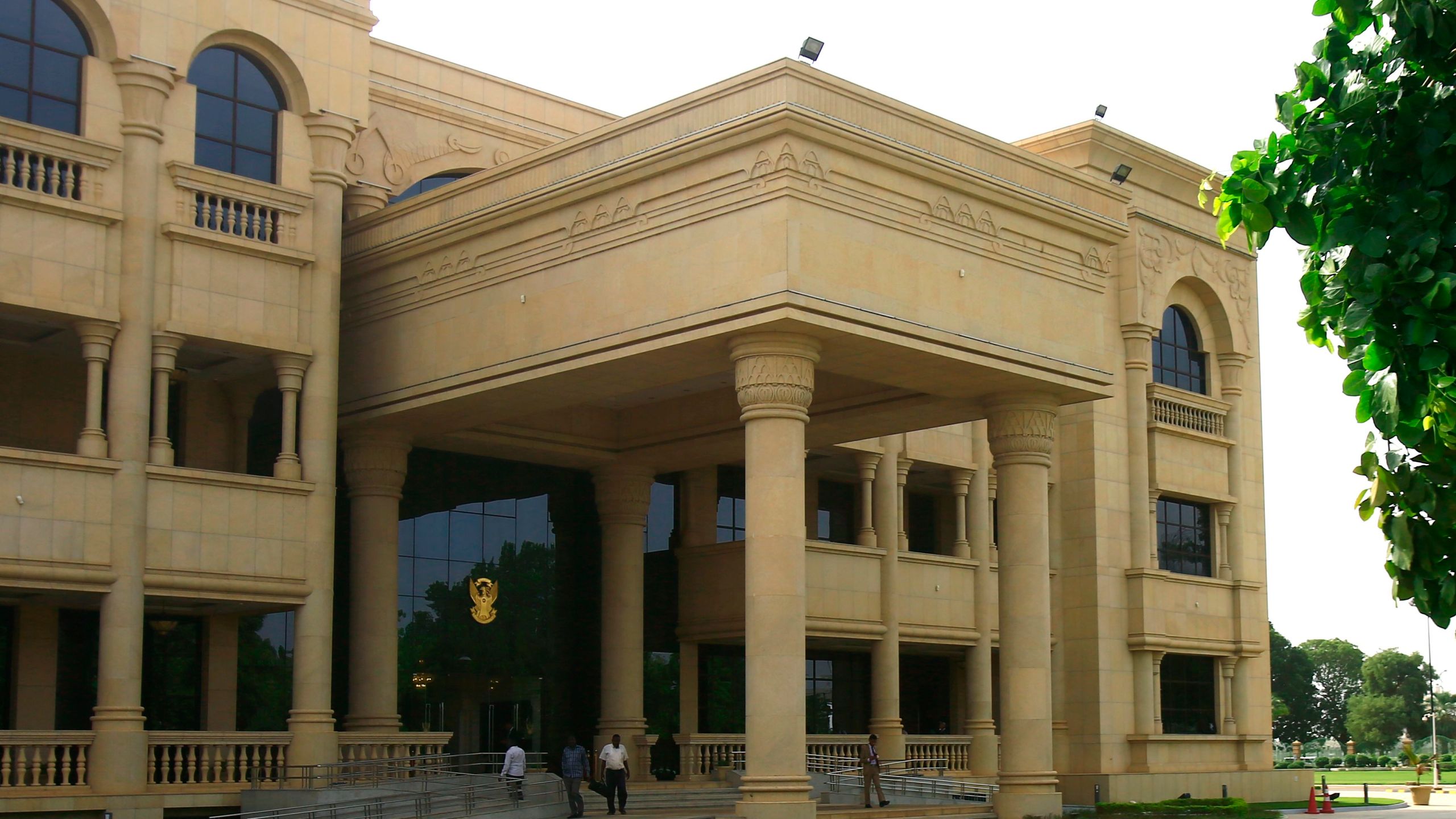 The Presidential palace in Khartoum pictured on Sep. 10, 2018. (Credit: Ashraf Shazly/AFP/Getty Images)