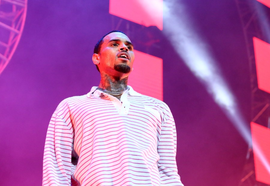 Chris Brown performs at the 2018 BET Experience at the Staples Center on June 22, 2018. (Credit: Ser Baffo / Getty Images for BET)