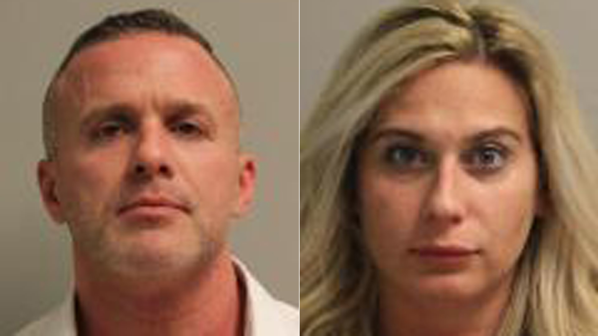 New York State Police released these booking photos of Michael Nelson, left, and Alexandra Nelson, right.