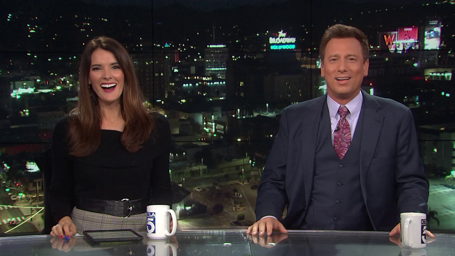 Christina Pascucci and Chris Burrous anchored the Early Edition of the KTLA 5 Morning News on Dec. 27, 2018. (Credit: KTLA)