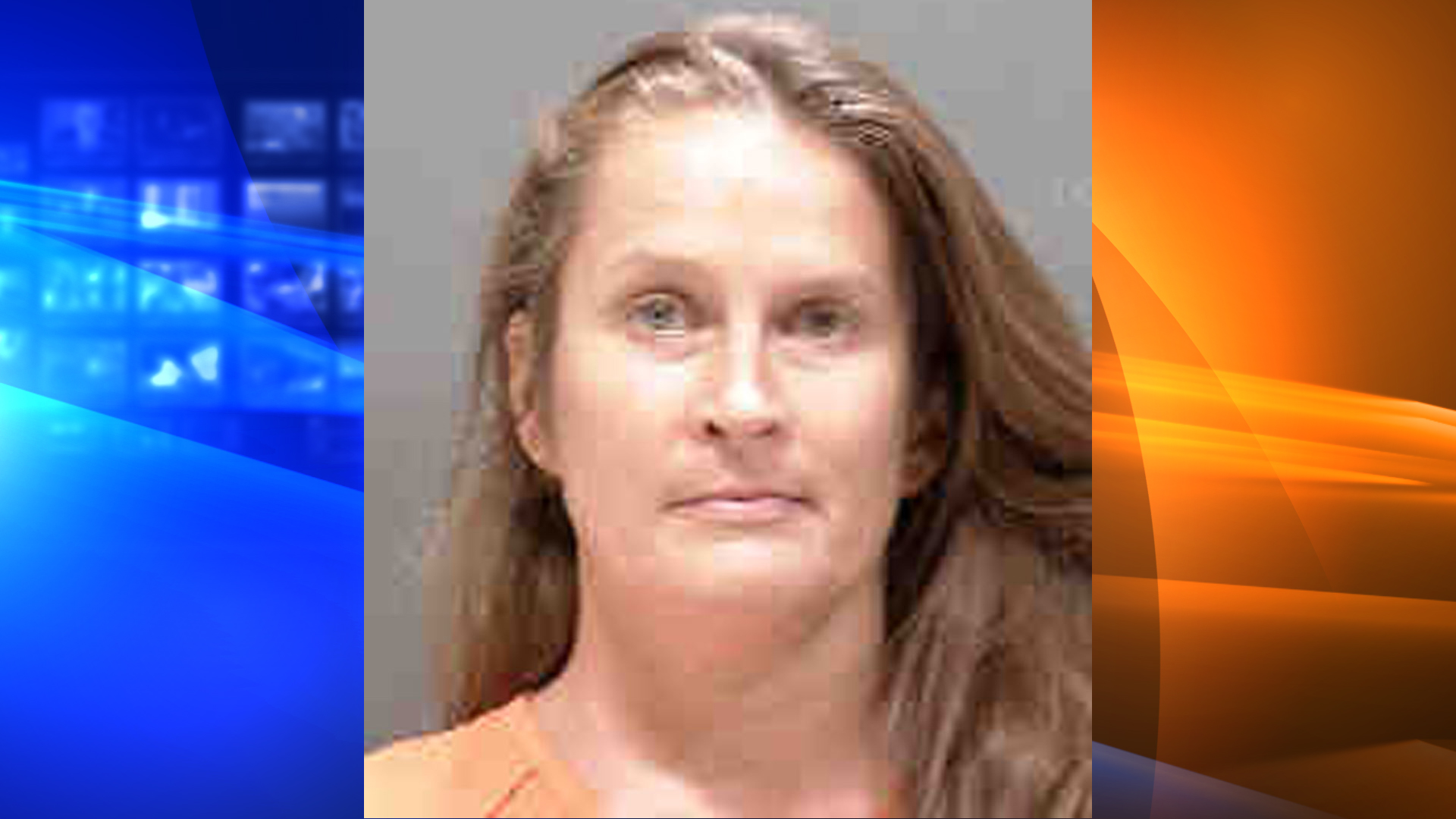 Heather Carpenter is seen in a booking photo released by the Sarasota County Sheriff's Office.