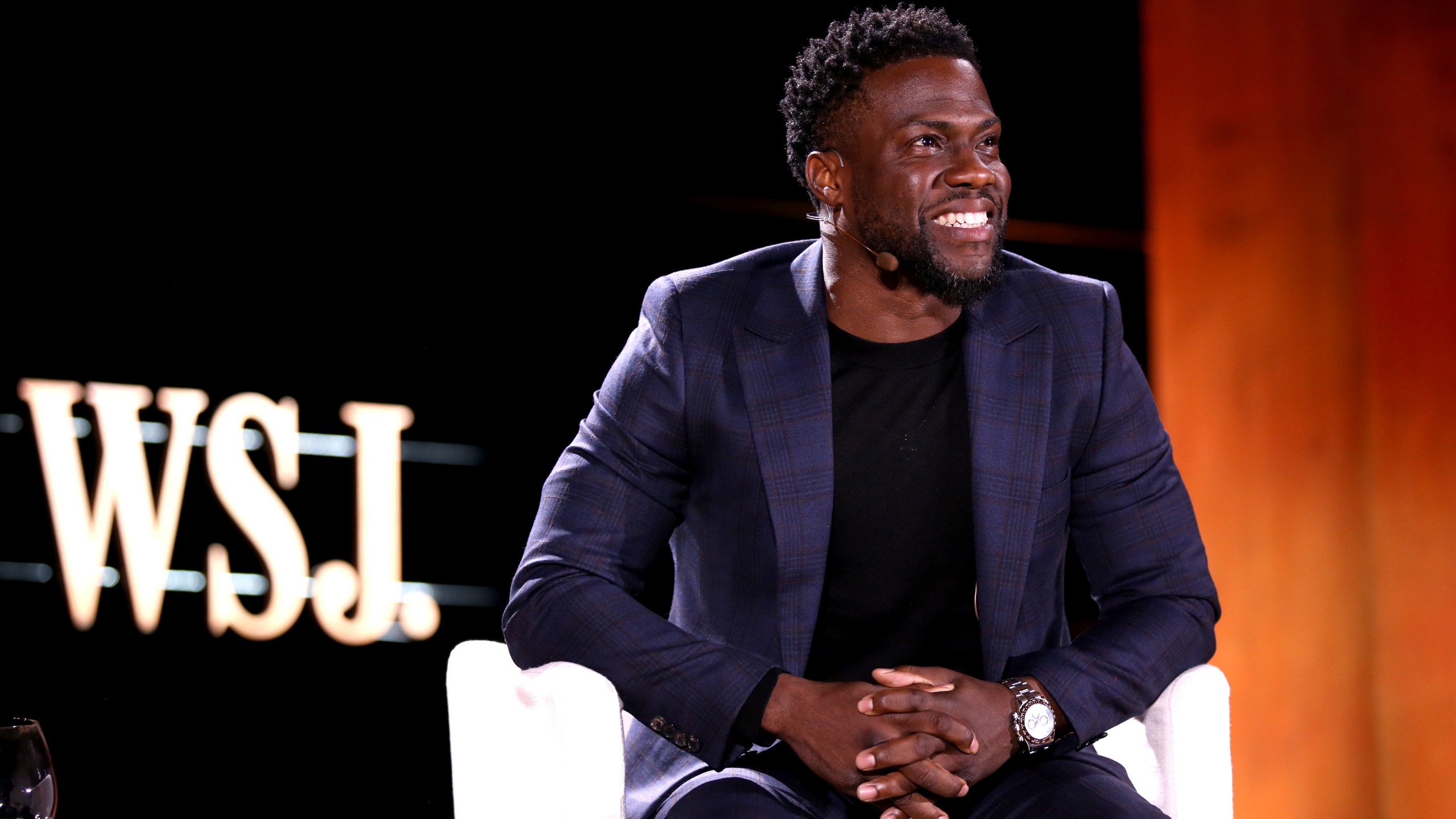 Kevin Hart attends the WSJ Tech D.Live at Montage Laguna Beach on November 13, 2018 in Laguna Beach. (Credit: Phillip Faraone/Getty Images for The Wall Street Journal and WSJ. Magazine)