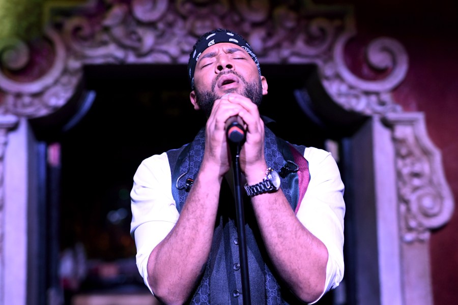 Jussie Smollett performs onstage during amfAR's Dance2Cure event at Bardot in Hollywood on Dec. 1, 2018. (Credit: Emma McIntyre / Getty Images)