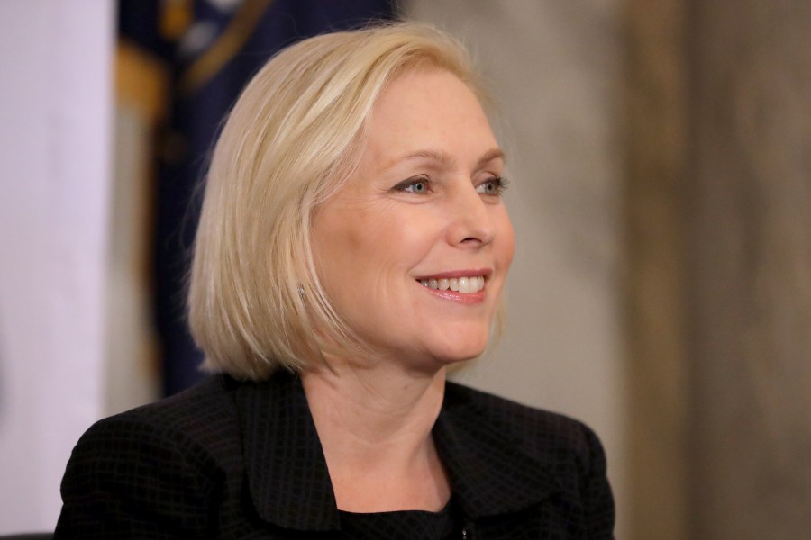 Sen. Kirsten Gillibrand attends a post-midterm election meeting of Rev. Al Sharpton's National Action Network on Capitol Hill in DC on Nov. 14, 2018. (Credit: Chip Somodevilla / Getty Images)