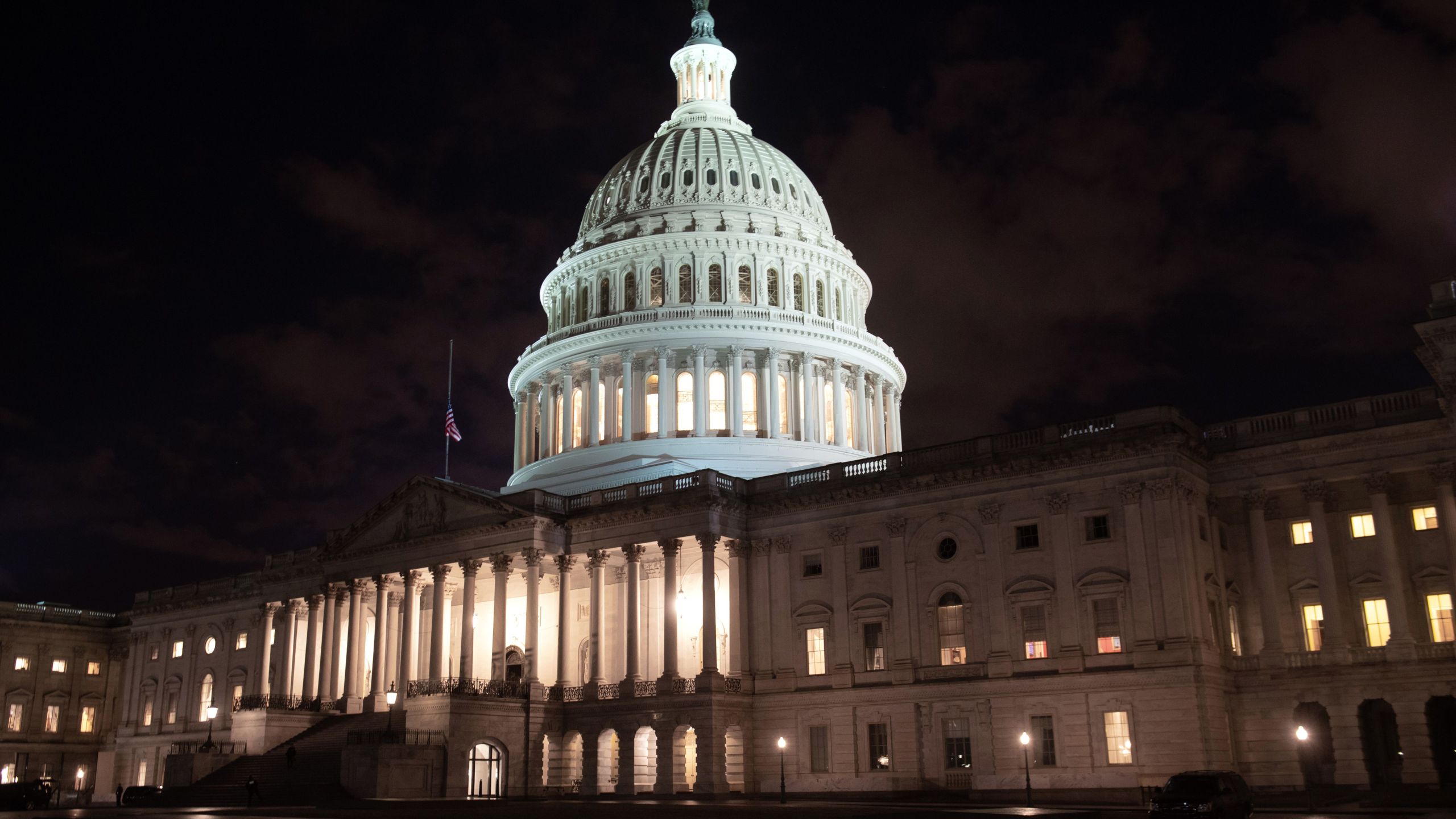 The U.S. Capitol is seen ahead of the partial government shutdown, in Washington, D.C., Dec. 21, 2018. (Credit: SAUL LOEB/AFP/Getty Images)