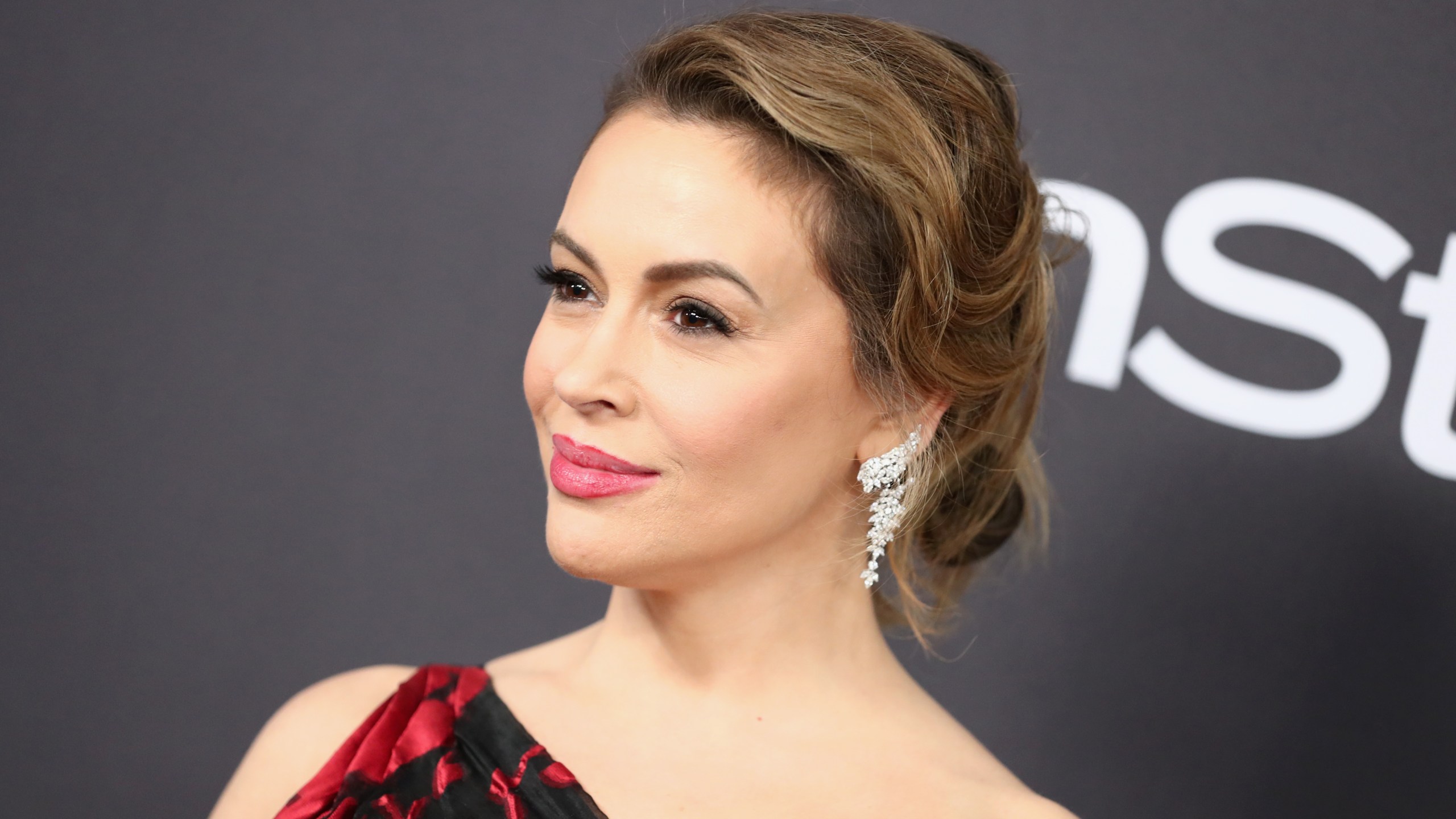 Alyssa Milano attends the InStyle And Warner Bros. Golden Globes After Party 2019 at The Beverly Hilton Hotel on January 6, 2019 in Beverly Hills. (Credit: Rich Fury/Getty Images)