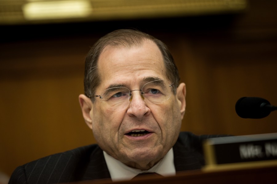 U.S. Rep. Jerrold Nadler (D-NY) speaks during a House Judiciary Subcommittee hearing on the proposed merger of CVS Health and Aetna on Feb. 27, 2018. (Credit: Drew Angerer/Getty Images)