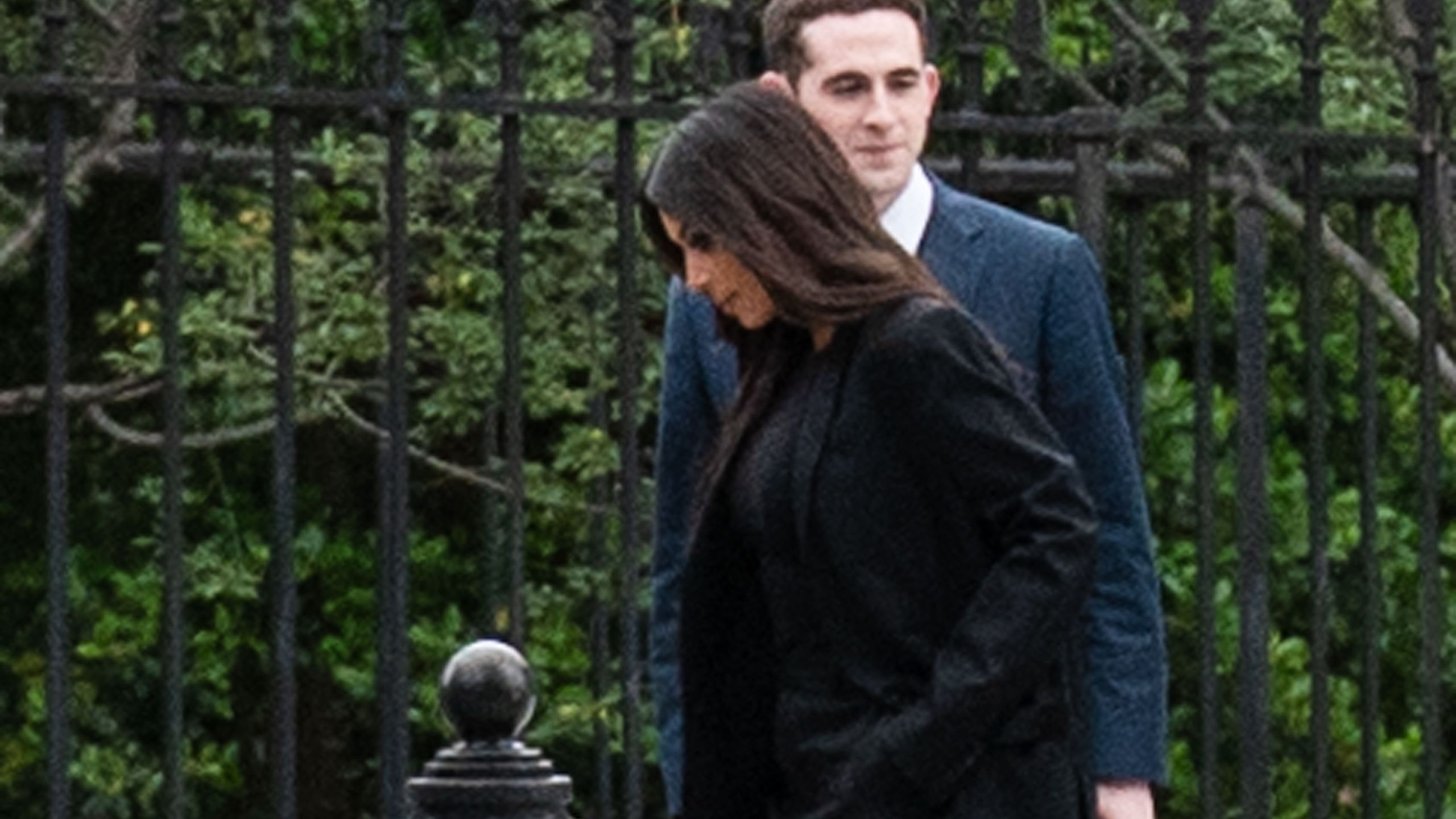 TV personality Kim Kardashian is seen entering the grounds of the White House on May 30, 2018. (Credit: Mandel Ngan / AFP / Getty Images)