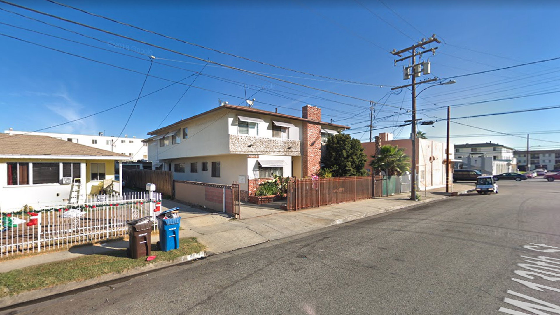 The 4000 block of West 130th Street in Hawthorne, as pictured in a Google Street View image in December of 2017.