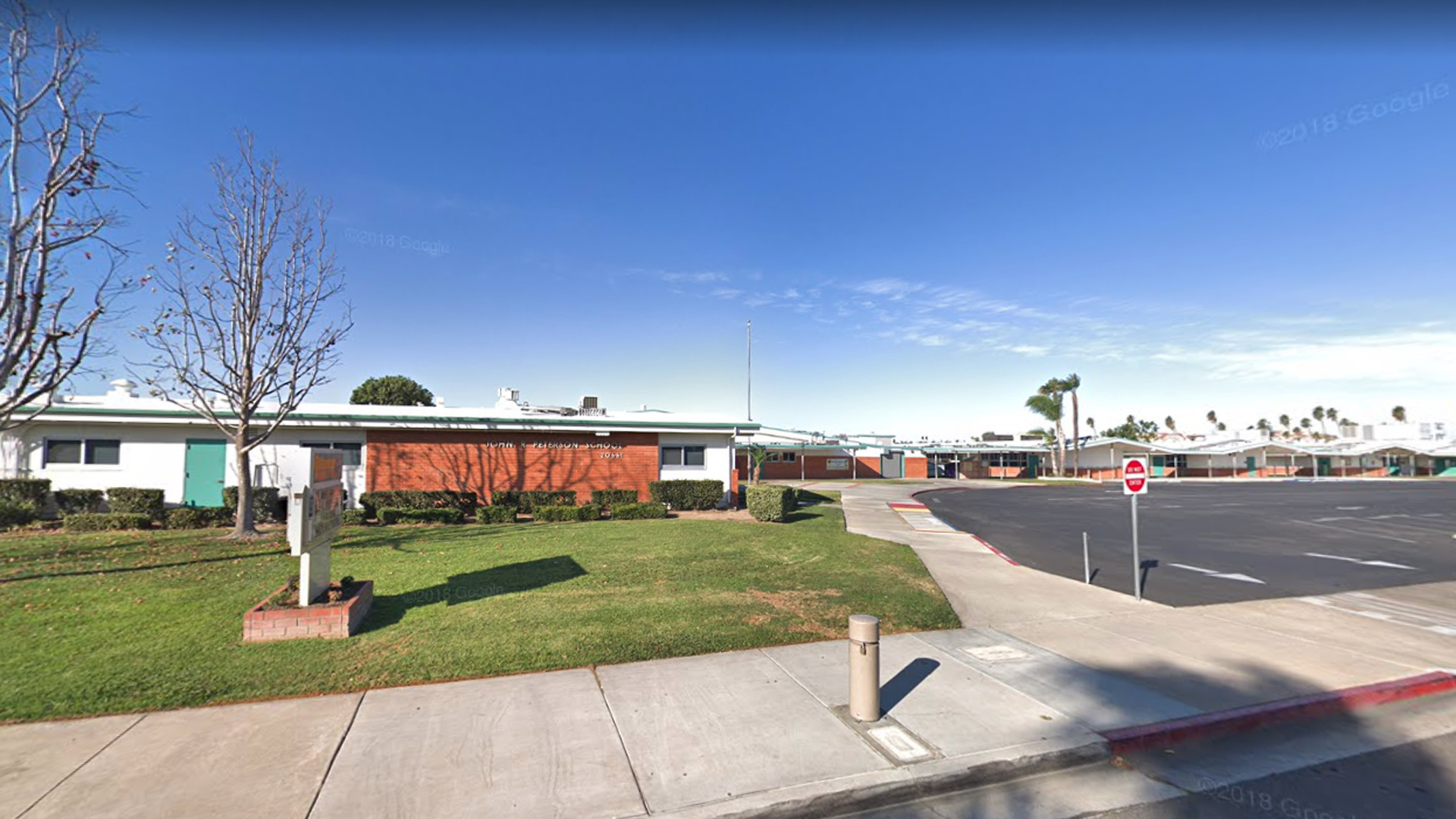 John R. Peterson Elementary School in Huntington Beach is seen in this undated image from Google Maps.