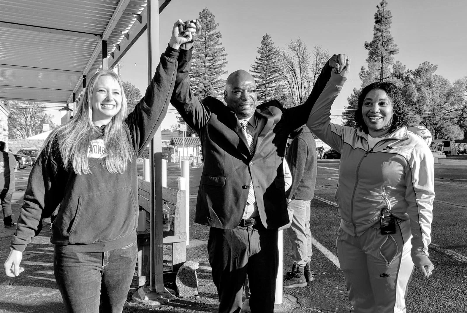 Quintin “Q.T.” Morris is seen in an undated photo posted to the website for the California Innocence Project. He was released from Folsom State Prison on Jan. 10, 2019, after serving 27 years for a crime he says he didn't commit