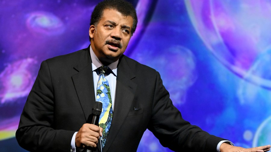 Astrophysicist Neil deGrasse Tyson speaks onstage during the Onward18 Conference in New York City on Oct. 23, 2018. (Credit: Craig Barritt / Getty Images for Onward18)