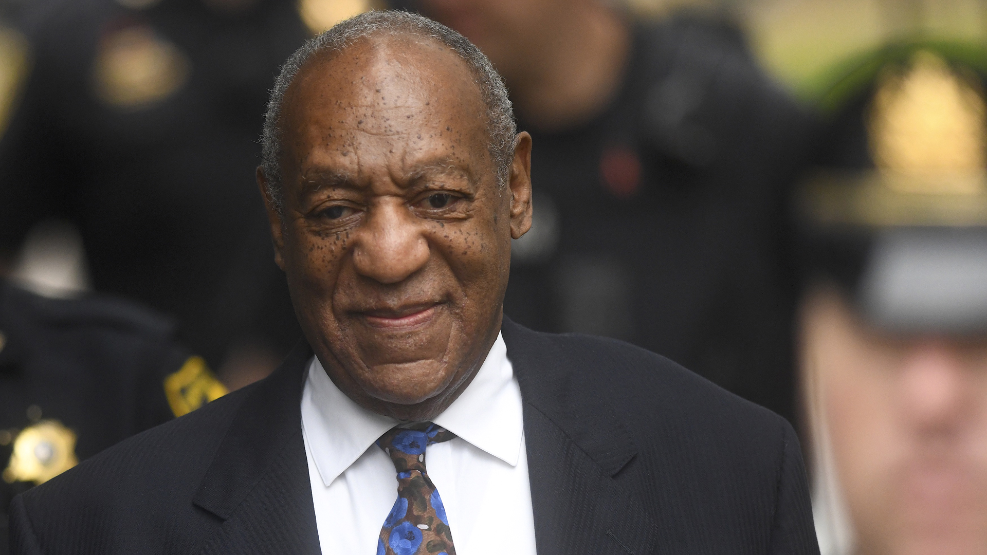 Bill Cosby arrives at the Montgomery County Courthouse on the first day of sentencing in his sexual assault trial on September 24, 2018 in Norristown, Pennsylvania. (Credit: Mark Makela/Getty Images)