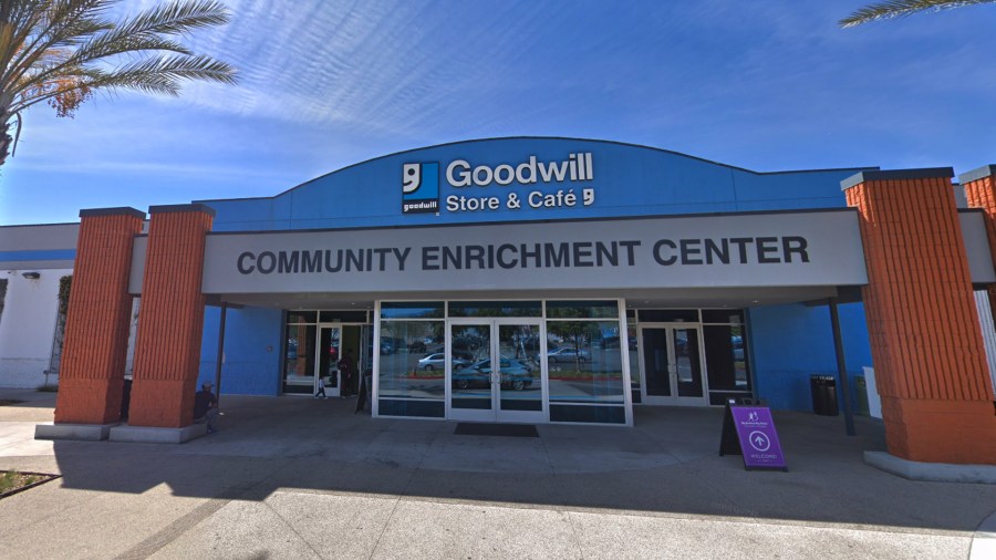 The Goodwill Store & Donation Center on San Fernando Road in Glassell Park is seen in a Google Maps Street View image from March 2018.