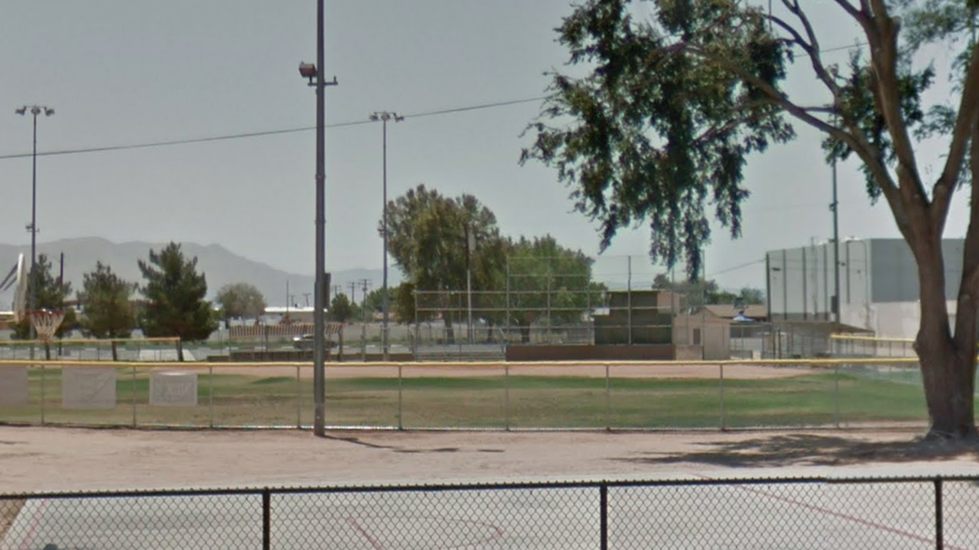 A Little League field at James Woody Park is seen in this street view image from Google Maps.