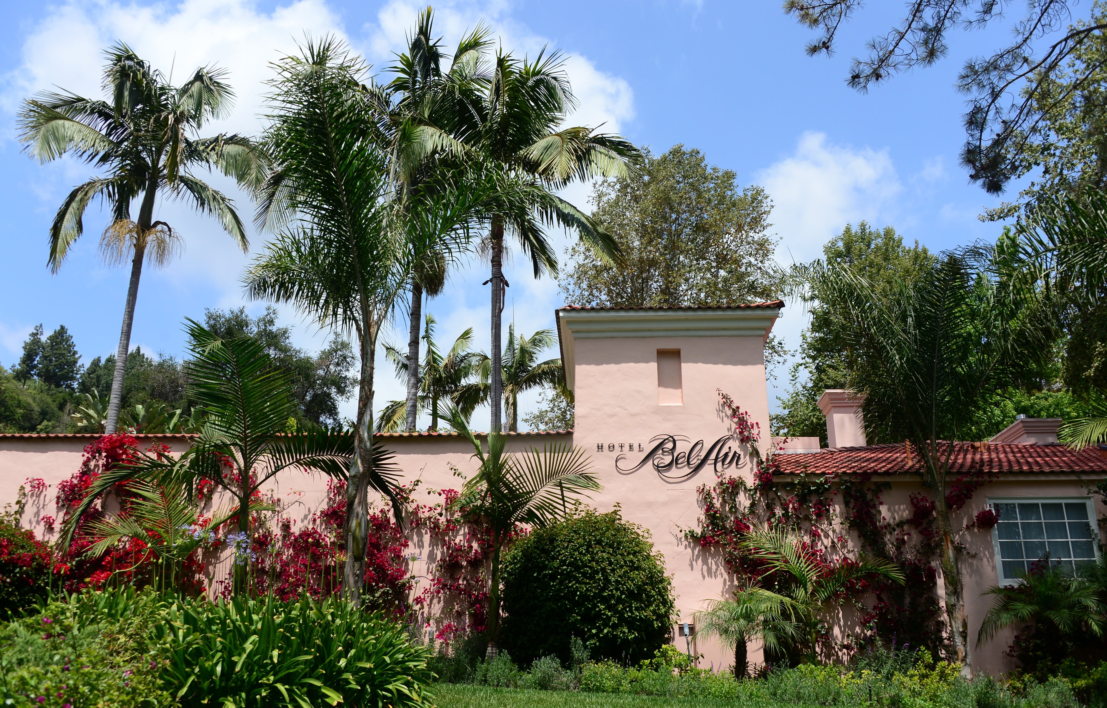 The Bel-Air Hotel in Los Angeles, owned by the Sultan of Brunei, is shown on May 7, 2014. (Credit: FREDERIC J. BROWN/AFP/Getty Images)