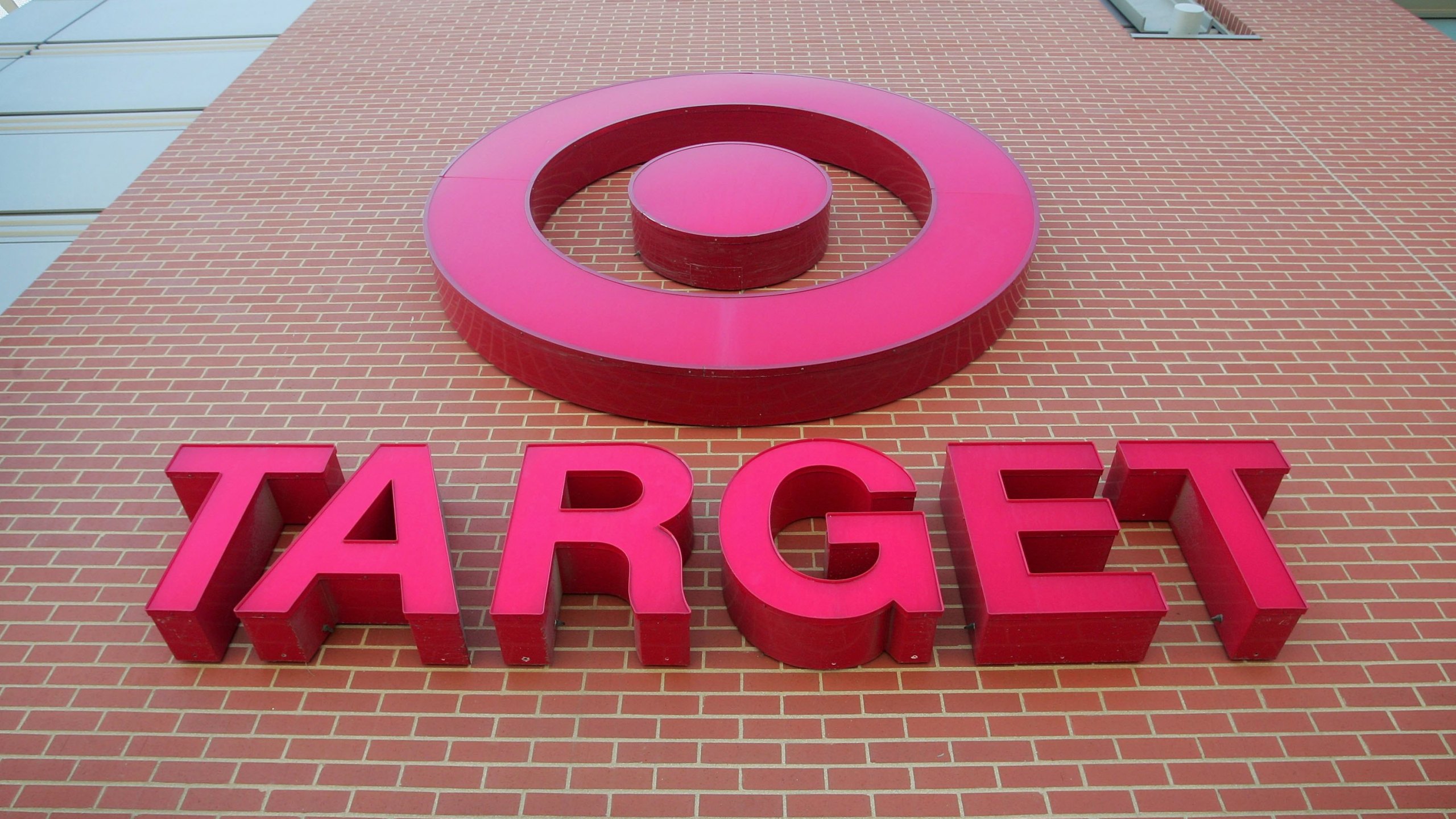 A sign is seen on the exterior of a Target store July, 18, 2006 in Chicago, Illinois. (Credit: Scott Olson/Getty Images)