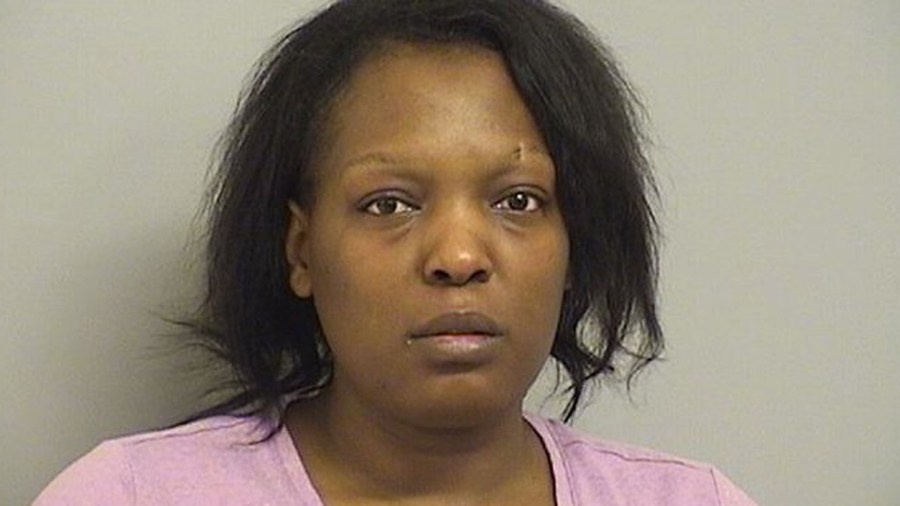 Deionna Young is seen in a photo released by the Tulsa County Sheriff's Department and obtained by KTLA sister station KFOR in Oklahoma City.