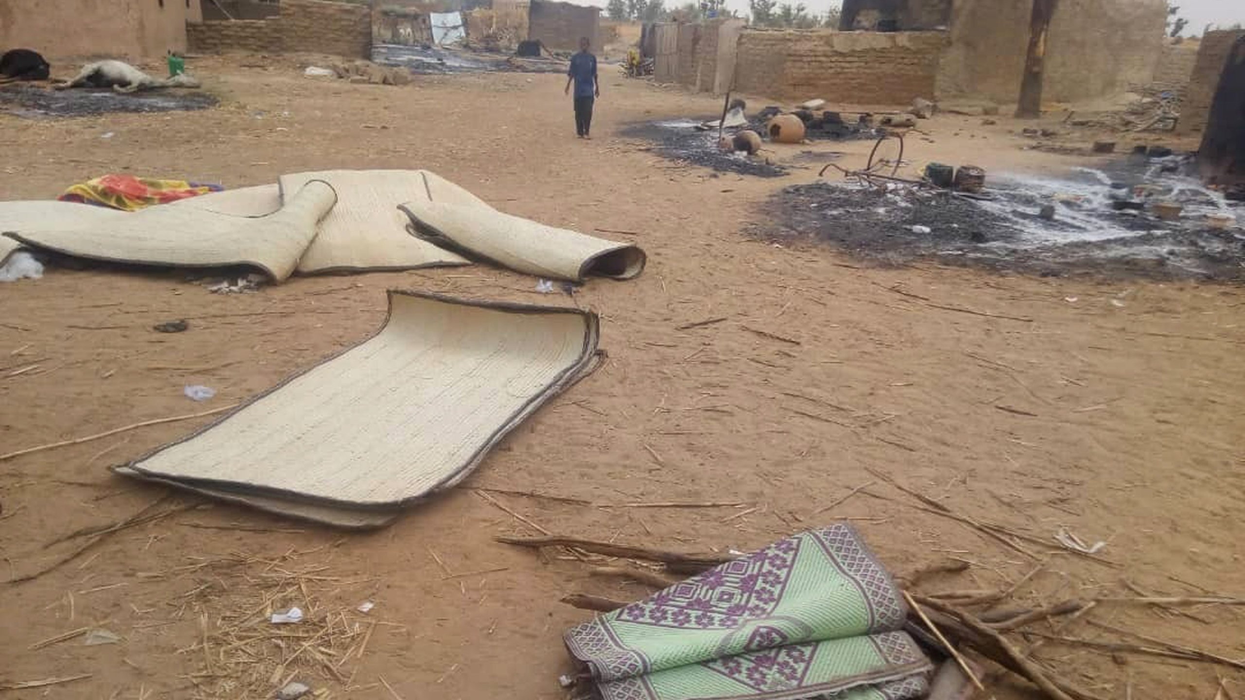 Armed men reportedly dressed as traditional hunters have killed 134 people, including women and children, during an attack on a village in central Mali. (Credit: CNN)