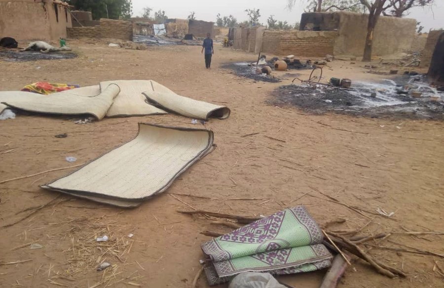 Armed men reportedly dressed as traditional hunters have killed 134 people, including women and children, during an attack on a village in central Mali. (Credit: CNN)